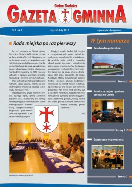 Gazeta Gminna 1 2010 strona 1