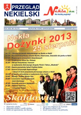 Przegląd Nekielski 08 / 2013 strona 1