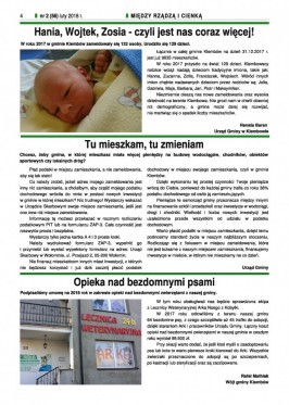 Między Rządzą i Cienką nr 1 (56) luty strona 4